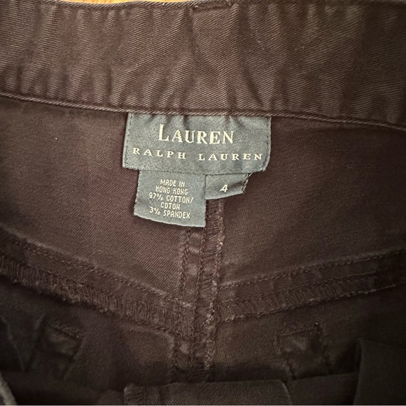 Lauren Ralph Lauren Jeans Womens Size 4 faded Black pants (c6 - Picture 7 of 10